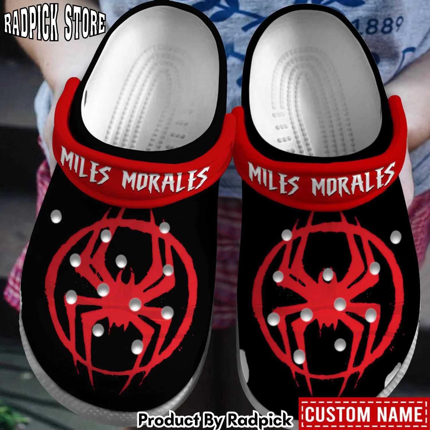 Radpick spider man movie cartoon comic clogs shoes comfortable for men women p8l rp6521354